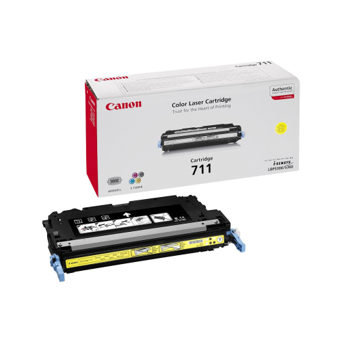 CANON 711 TONER GIALLO PER I-SENSYS LBP 5300-5360-MF9130-9170 6.000 PAGINE
